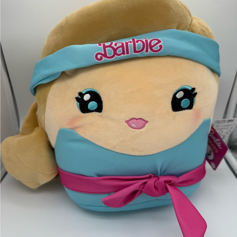 Barbie Mattel Cuutopia Medium Plush Stuffed Animal Doll Workout Exercise New